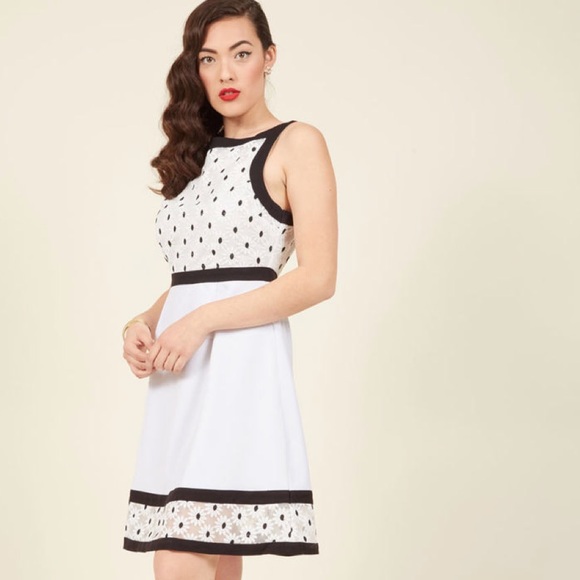 ModCloth Bliss in Bloom A-Line Dress - Picture 1 of 8